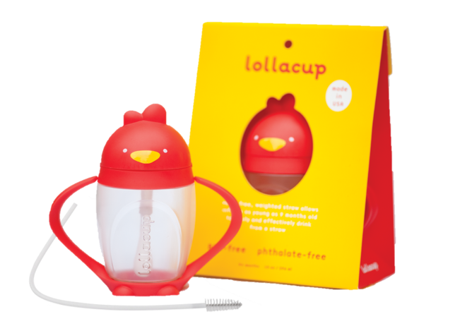 Lollacup - Weighted Straw Sippy Cup