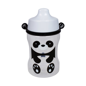 Lollaland Panda Bear, 9 ounce, Spill Proof, Leak Proof, Hard Spout Sippy Cup