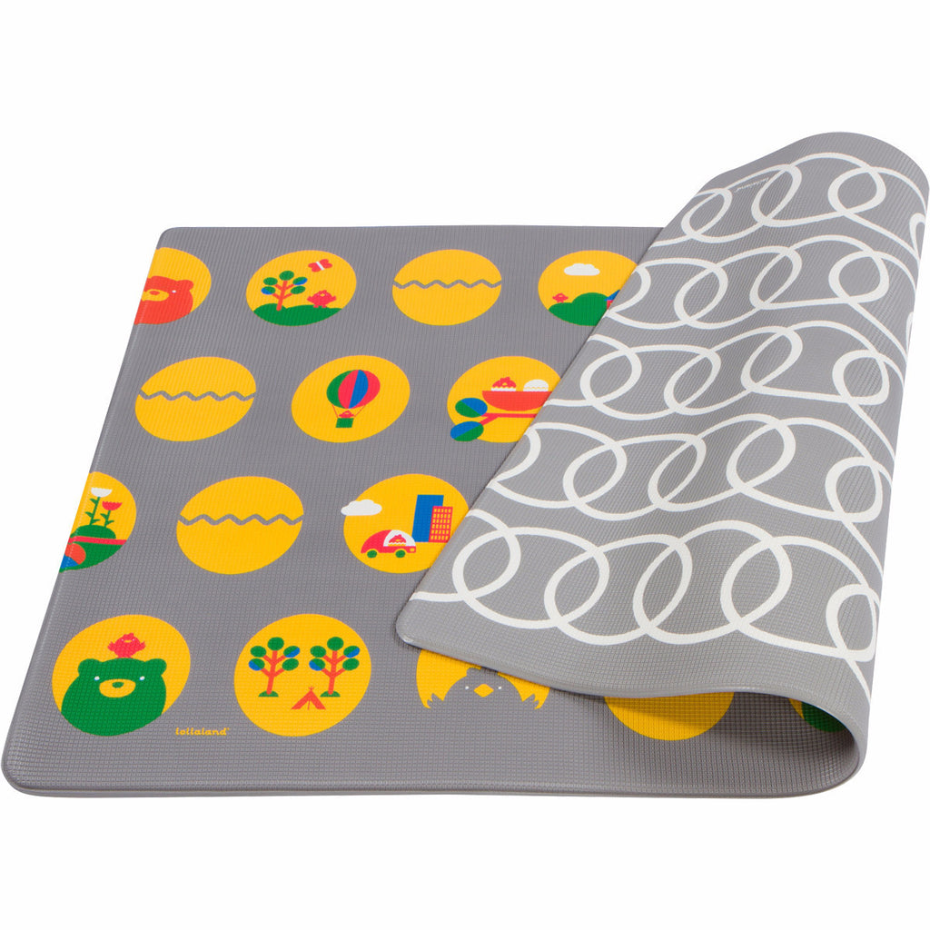 Lollaland Play Mat: Reversible, Ultra-cushioned, Easy-to-clean, Non-toxic, Safe
