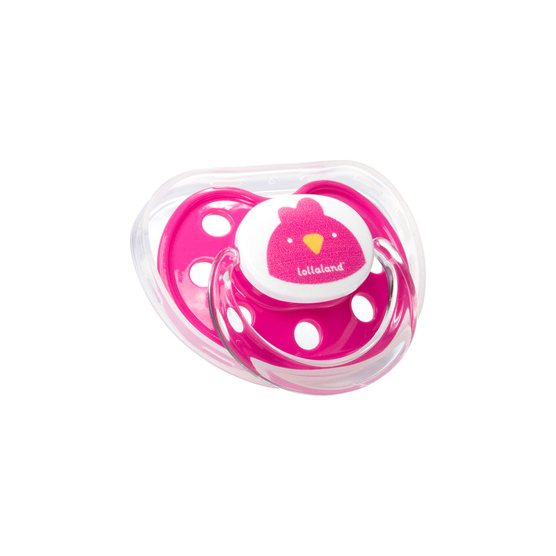 Orthodontic Pacifier with Snap-On Cover