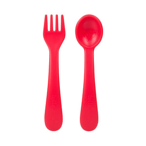 Red Child fork and Spoon
