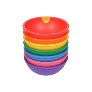 Lollaland Kids' Plates, Bowls, Dipping Cups - Made in USA, Microwave-safe, Dishwasher-safe