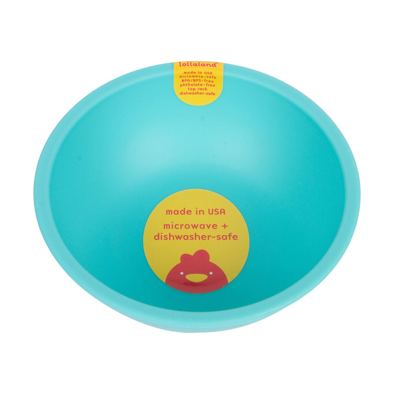 Lollaland Bowl - Made in USA, Microwave-safe, Dishwasher-safe, BPA-free