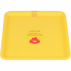 Lollaland Kids' Plates - Made in USA, Microwaveable, Dishwasher-Safe