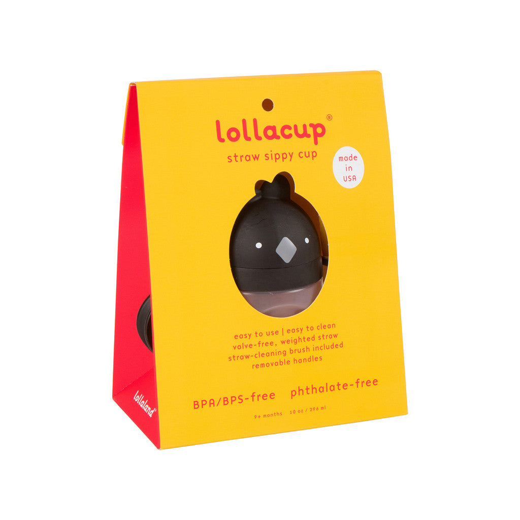 Black Sippy Cup in Retail packaging